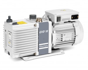 GVD 18, oil-sealed rotary vane vacuum pump