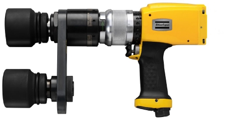 LMP61 HR1500-25 : Pneumatic reversible non shut-off pistol grip nutrunner