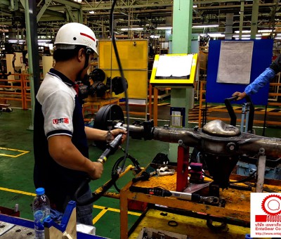 ติดตั้งและทดสอบระบบ Electric Nutrunner Tools สำหรับ Assembly Line ส่วนงานขันประกอบ disc brake