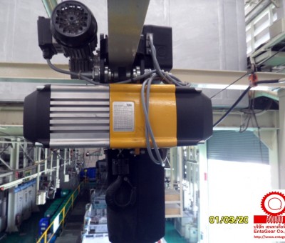 Preventive Maintenance สำหรับรอกโซ่ไฟฟ้า Yale Electric Chain Hoist Model CPVF 10-8 ขนาด 1 ตัน